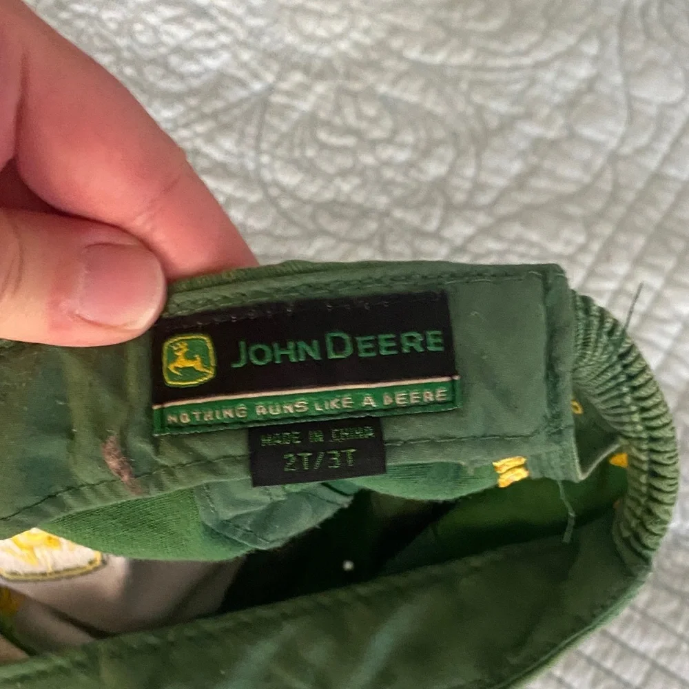John Deere Green Kids Hat